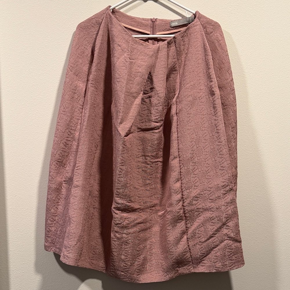 ASOS Dusty Rose A-Line Skirt